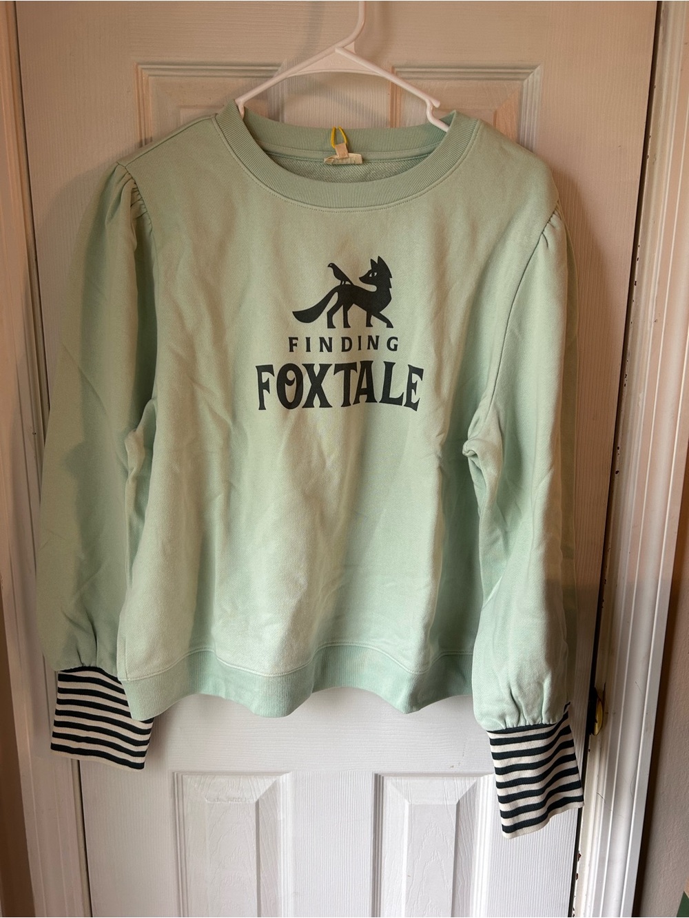 Finding Foxtale Mint Graphic Sweatshirt